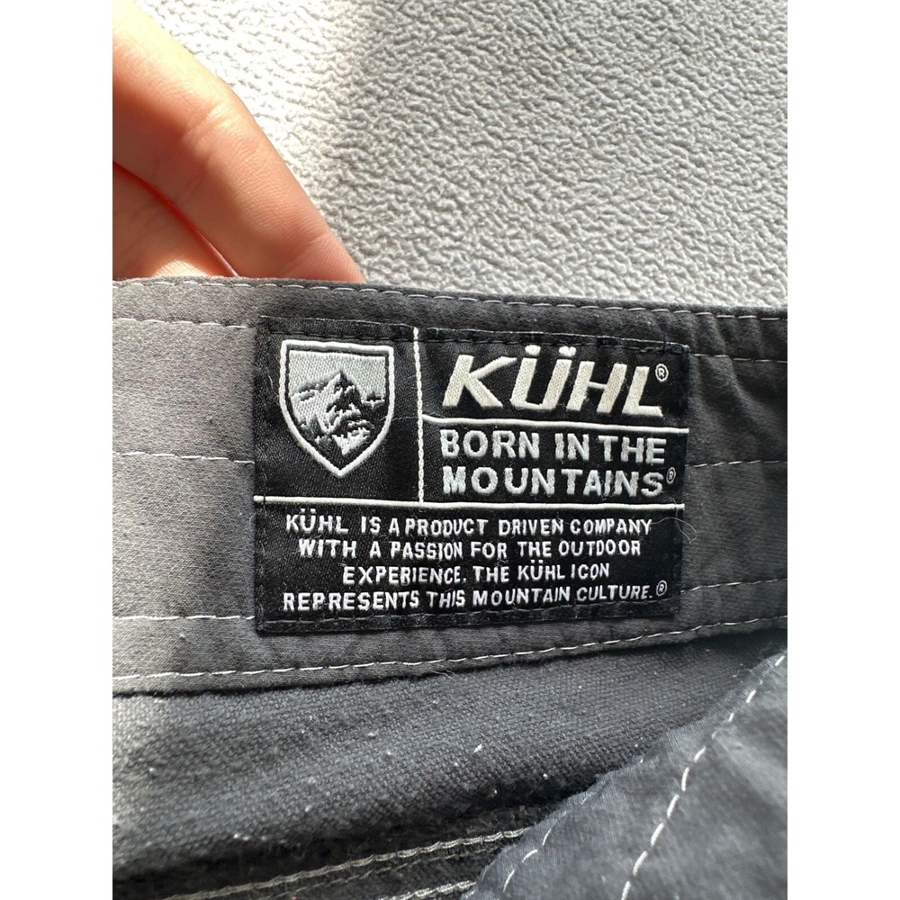 Kuhl Renegade Shorts Mens 32 Gray Performance Cargo Hiking Workwear Nylon - Picture 7 of 11